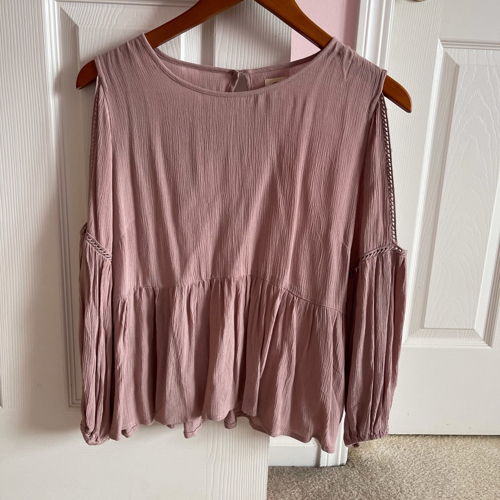 O’Neill Cold Shoulder Baby Doll Top